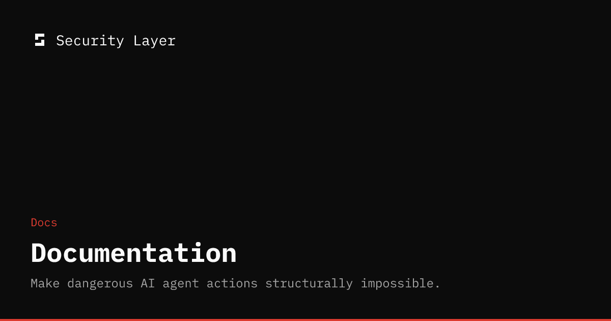 Documentation — Security Layer